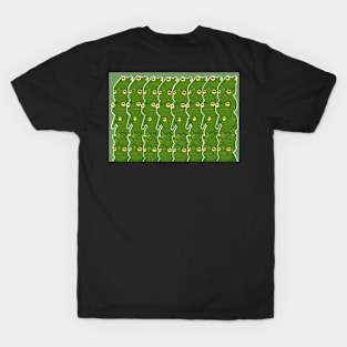 Silly Frog Pattern T-Shirt